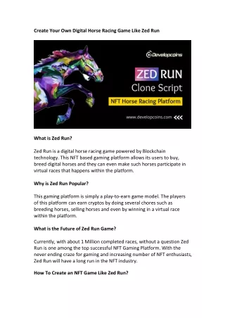 create your own digital horse racing game like
