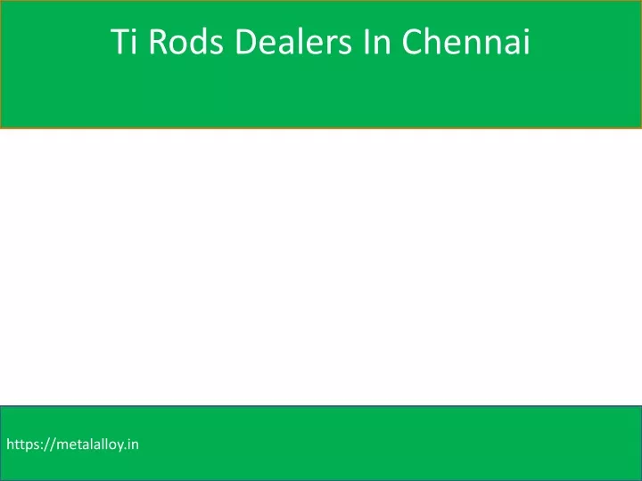 ti rods dealers in chennai