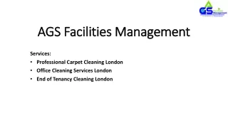 Professional Carpet Cleaning London