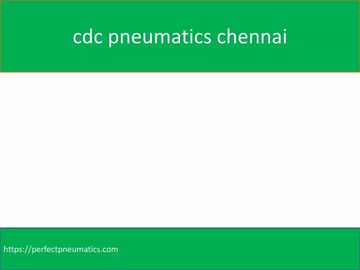 cdc pneumatics chennai