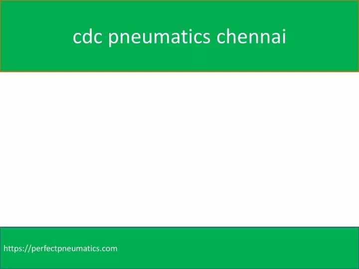 cdc pneumatics chennai