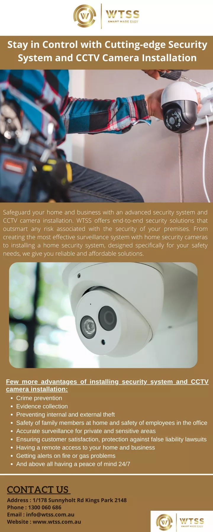 stay in control with cutting edge security system