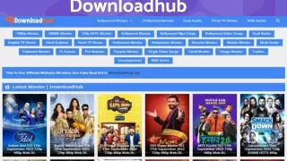 DownloadHub | is a pirate site where people watch the latest Bollywood movies