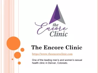 Erectile Dysfunction Treatment Colorado