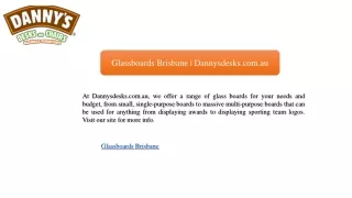 glassboards brisbane dannysdesks com au