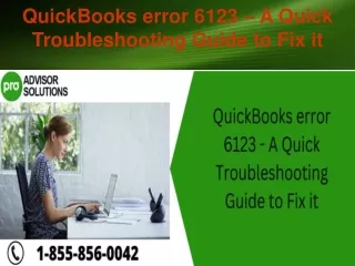 quickbooks error 6123 a quick troubleshooting guide to fix it
