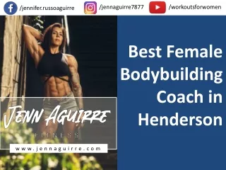 Best Female Bodybuilding Coach in Henderson