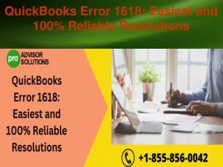 quickbooks error 1618 easiest and 100 reliable resolutions