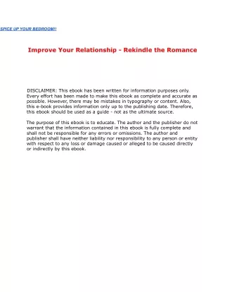 How to improve your relaHow to improve your relationship Fasttionship Fast