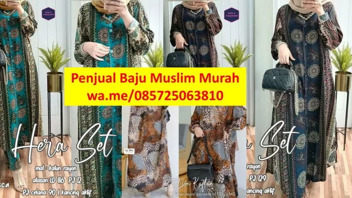 penjual baju muslim murah wa me 085725063810