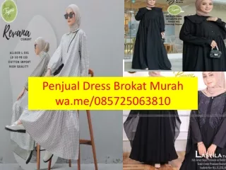 Penjual Dress Brokat 085725063810