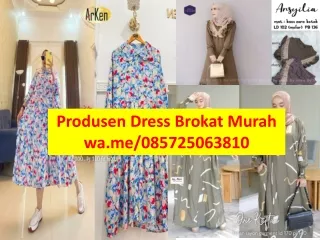 Produsen Dress Brokat 085725063810