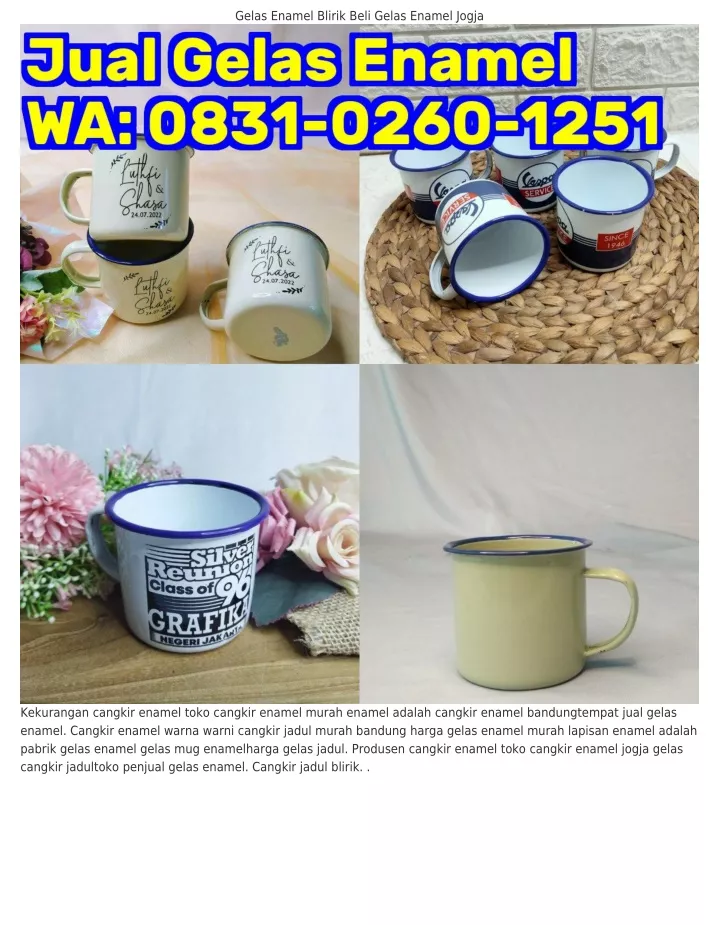 Ppt Ô8З1 ÔᒿϬÔ 1ᒿ51 Wa Cangkir Kopi Keramik Jadul Beli Gelas Enamel Murah Powerpoint 5505