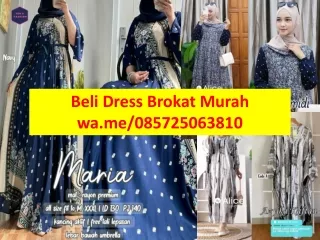 Beli Dress Brokat 085725063810
