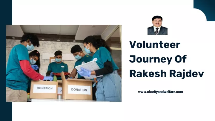 volunteer journey of rakesh rajdev