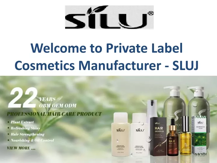 welcome to private label cosmetics manufacturer