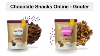 Buy Chocolate Snacks Online UK - Gouter