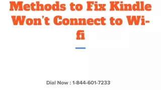 methods to fix kindle won t connect to wi fi