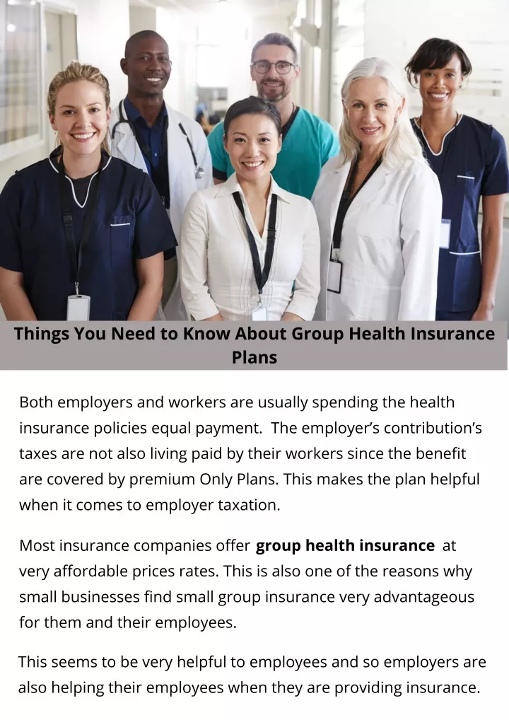 Ppt Things You Need To Know About Group Health Insurance Plans Powerpoint Presentation Id 9985