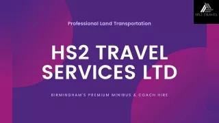 16 Seat Minibus Hire | HS2 TRAVEL SERVICES LTD