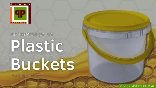 Get Premium Quality Plastic Buckets at Affordable Prices
