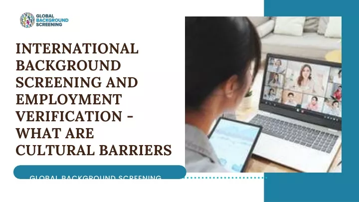 international background screening and employment