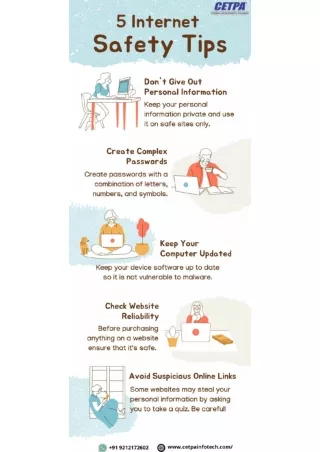 Top 5 Internet Safety Tips PDF