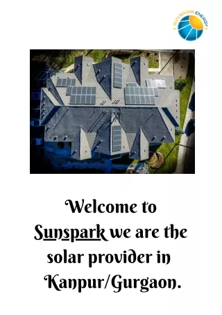 Best Residential solar rooftop system provider in Kanpur