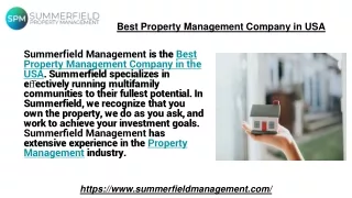 best property management company in usa