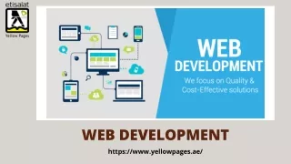 web development https www yellowpages ae