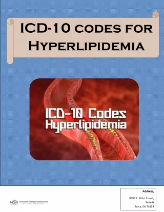 icd 10 codes for hyperlipidemia