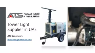 tower light supplier in uae