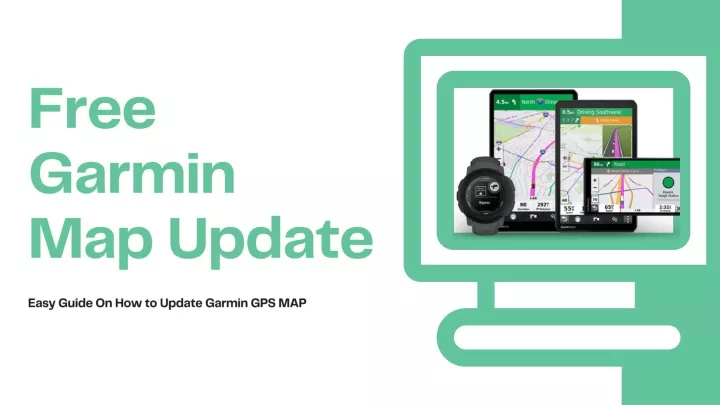 free garmin map update