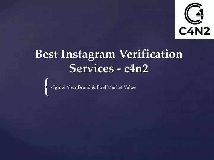 best instagram verification services c4n2