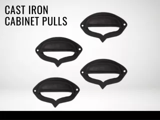 cast iron cabinet pulls
