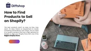 How to Find Products to Sell on Shopify