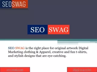 SEO-Swag - A Digital Marketing Apparel Shop