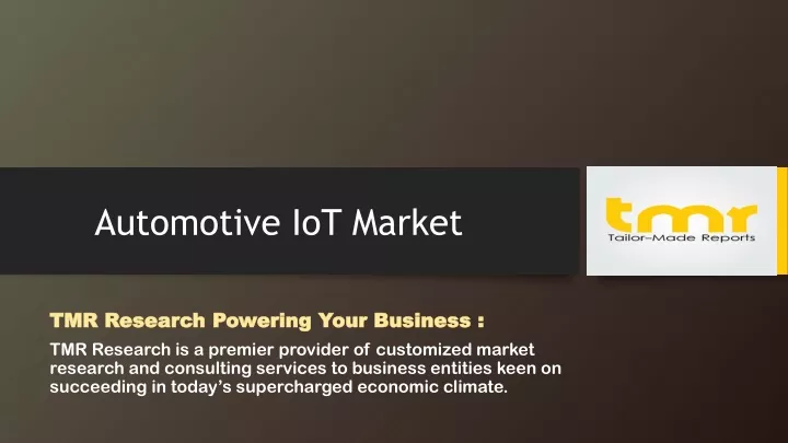automotive iot market
