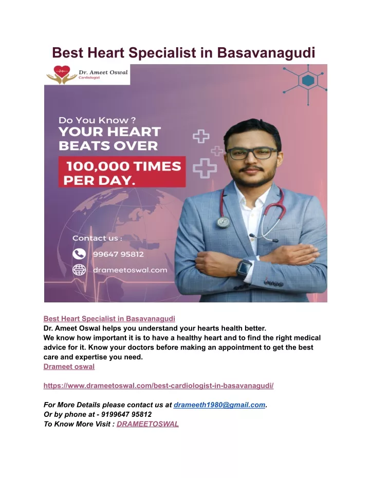 best heart specialist in basavanagud i