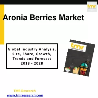Know what are the Health Benefits Of Consuming Aronia Berries