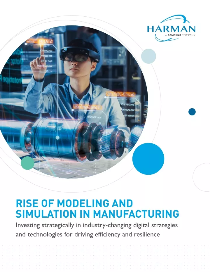 rise of modeling and simulation in manufacturing