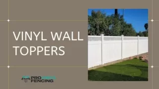 Vinyl Wall Toppers