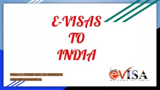 e visas to india