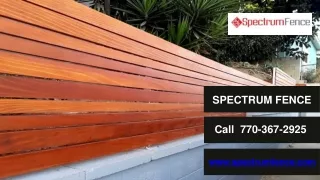 Atlanta Fence Company - SPECTRUM FENCE