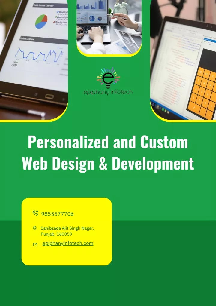 personalized and custom web design development