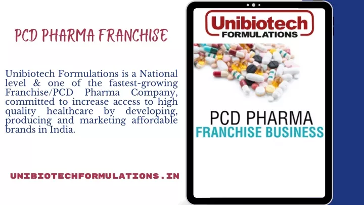 pcd pharma franchise