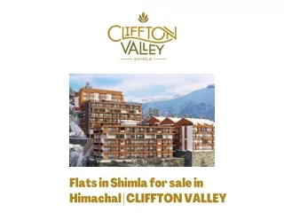Flats in Shimla