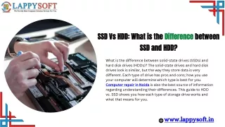 SSD Vs HDD: What is the Difference between SSD and HDD