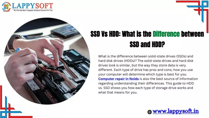 Ppt Ssd Vs Hdd What Is The Difference Between Ssd And Hdd Powerpoint