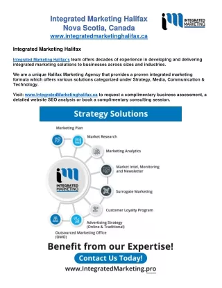 Halifax Marketing Agency